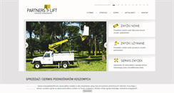 Desktop Screenshot of partnerslift.com